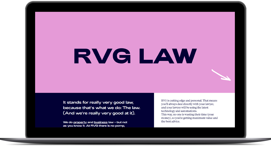 Responsive WordPress Website Design for RVG Law By Brandbees.net