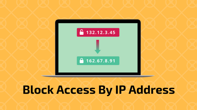 Block access by IP address